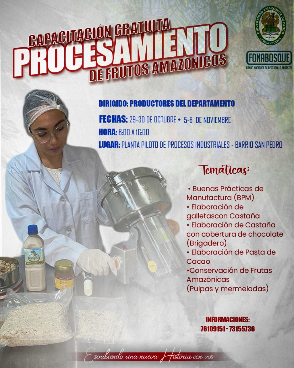 CERTIFICACIÓN: PROCESAMIENTO DE FRUTOS AMAZÓNICOS 